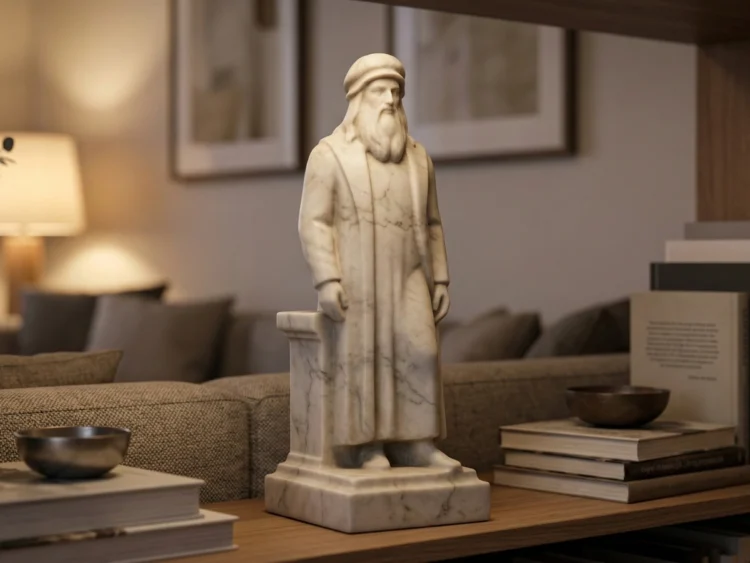 Leonardo da Vinci Heykeli - Rönesans'ın Bilge Dehası