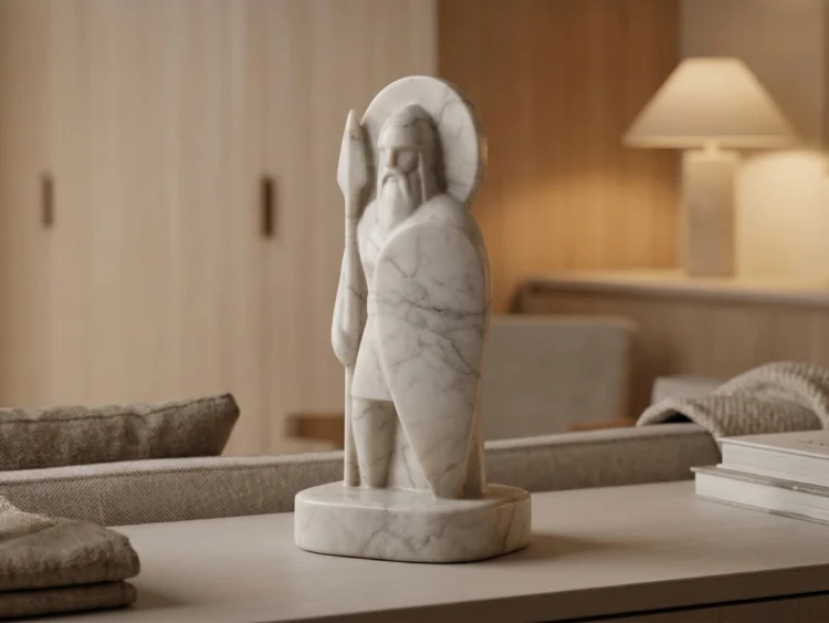 Lugh Heykeli – Soğuk Döküm Mermer (Kelt Mitolojisi)