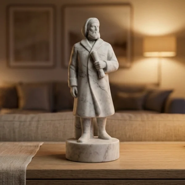 Marco Polo Heykeli – Soğuk Döküm Mermer