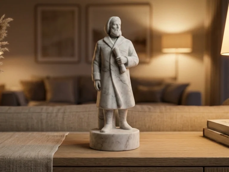 Marco Polo Heykeli – Soğuk Döküm Mermer