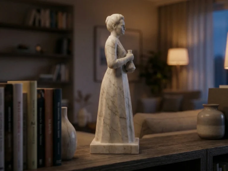 Marie Curie Heykeli - Radyoaktivitenin Öncüsü