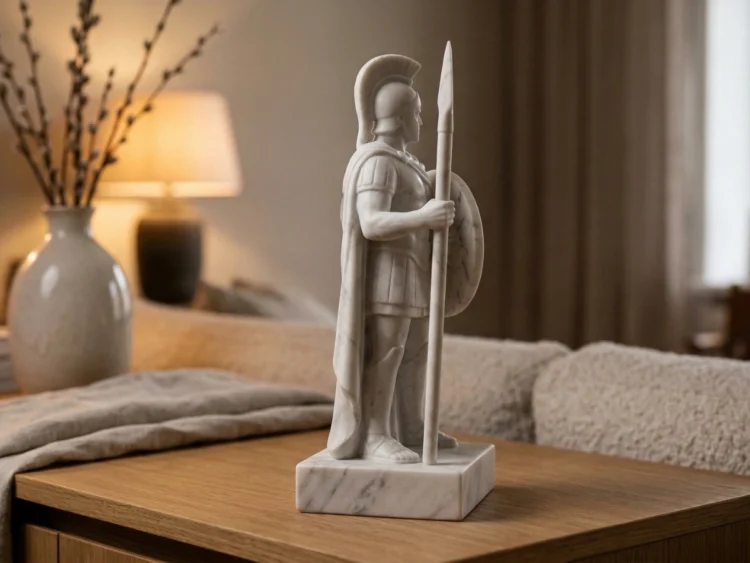 Mars Heykeli – Soğuk Döküm Mermer (Roma Mitolojisi)