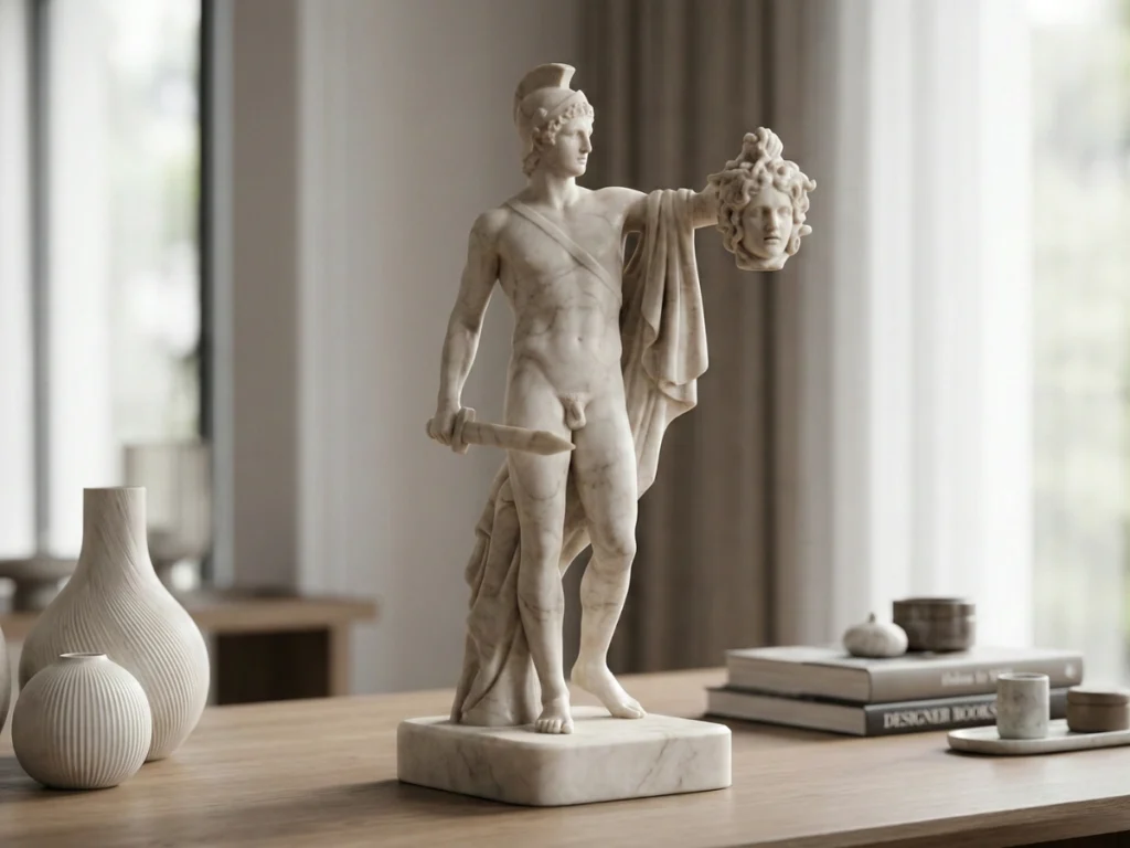Medusa Başlı Perseus Heykeli – Antonio Canova