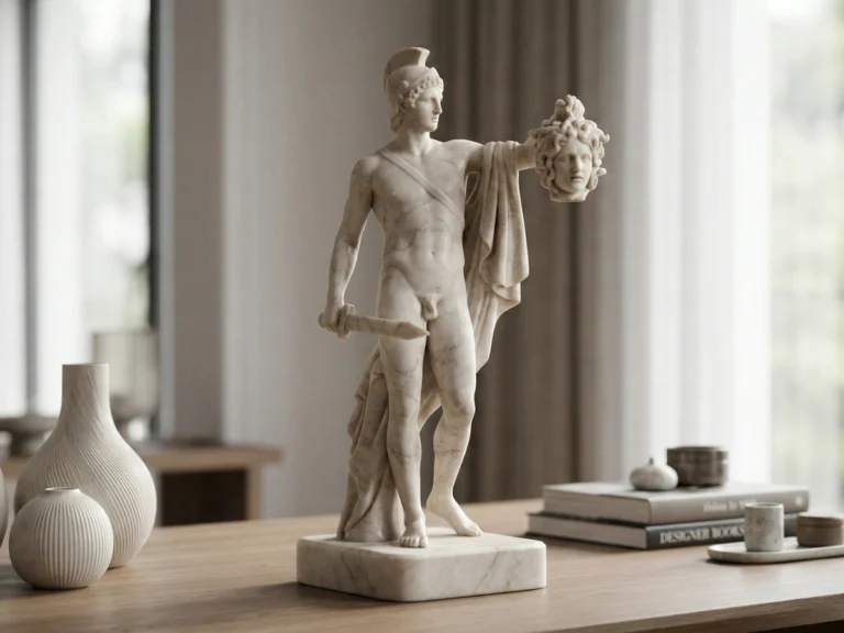 Medusa Başlı Perseus Heykeli – Antonio Canova