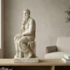 Moses (Musa) Heykeli – Michelangelo Röprodüksiyonu