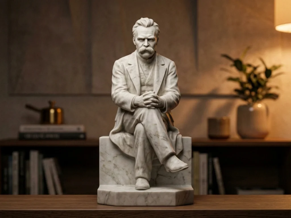 Nietzsche Heykeli - Alman Filozof ve Düşünür