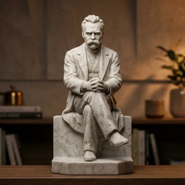 Nietzsche Heykeli - Alman Filozof ve Düşünür