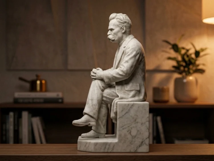 Nietzsche Heykeli - Alman Filozof ve Düşünür