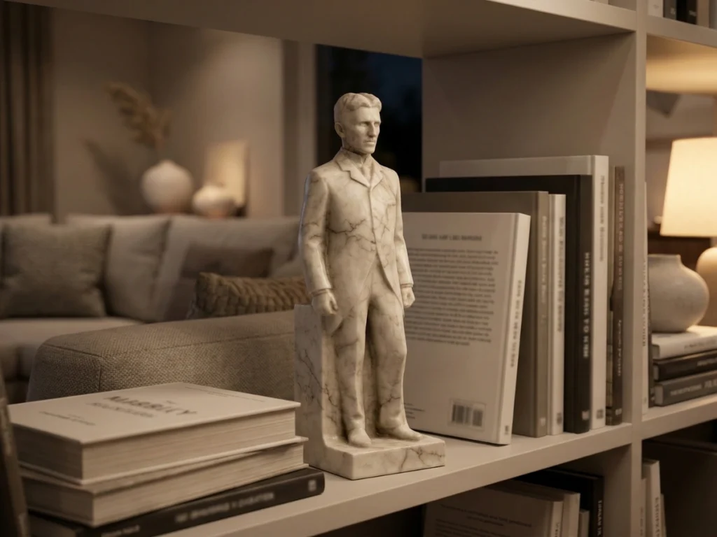 Nikola Tesla Heykeli - Geleceği İcat Eden Deha