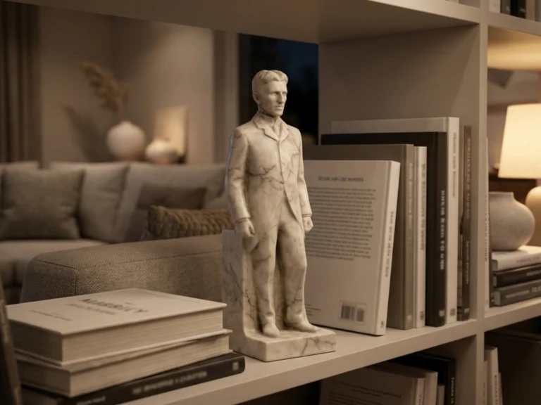 Nikola Tesla Heykeli - Geleceği İcat Eden Deha