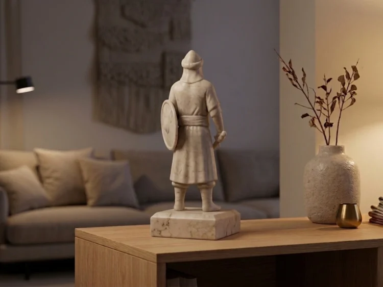 Oğuz Kağan Heykeli – Soğuk Döküm Mermer