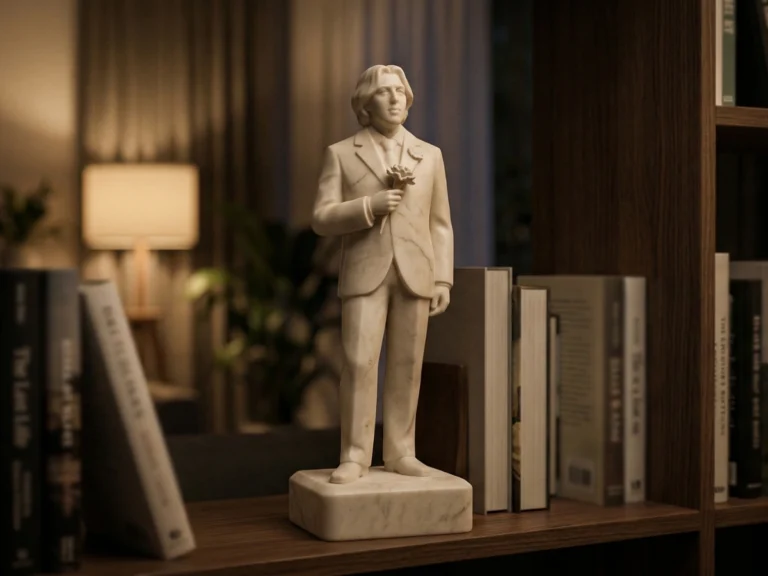 Oscar Wilde Heykeli - Estetizmin ve Edebiyatın İkonu