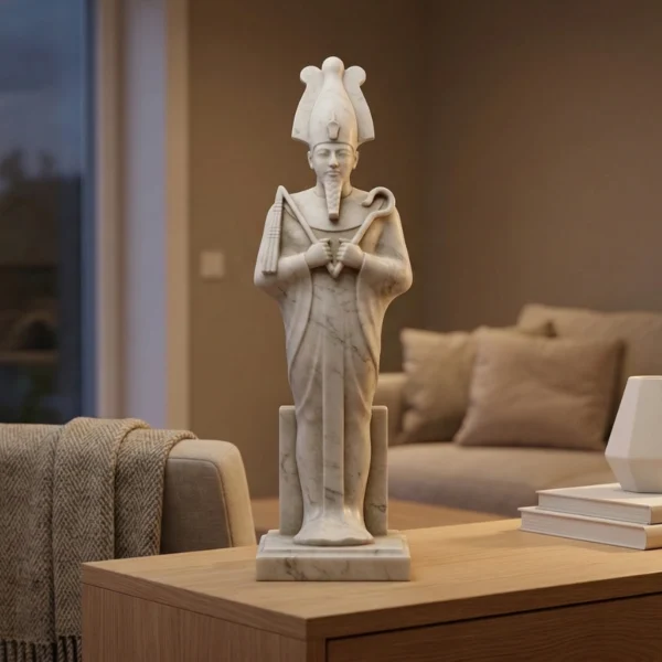 Osiris Heykeli – Soğuk Döküm Mermer (Mısır Mitolojisi)