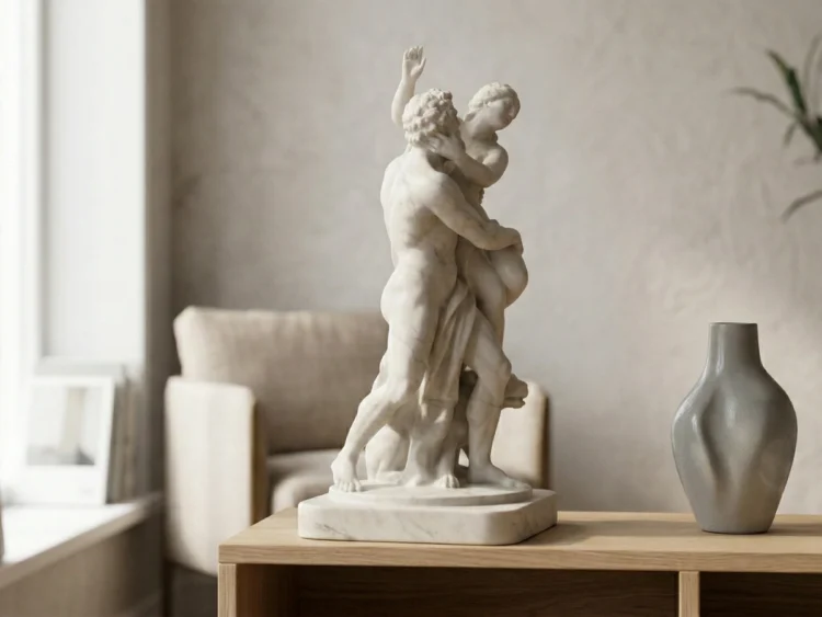 Proserpina'nın Kaçırılışı Heykeli – Bernini Röprodüksiyonu