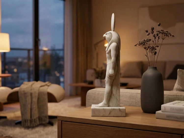 Ra Heykeli – Soğuk Döküm Mermer (Mısır Mitolojisi)