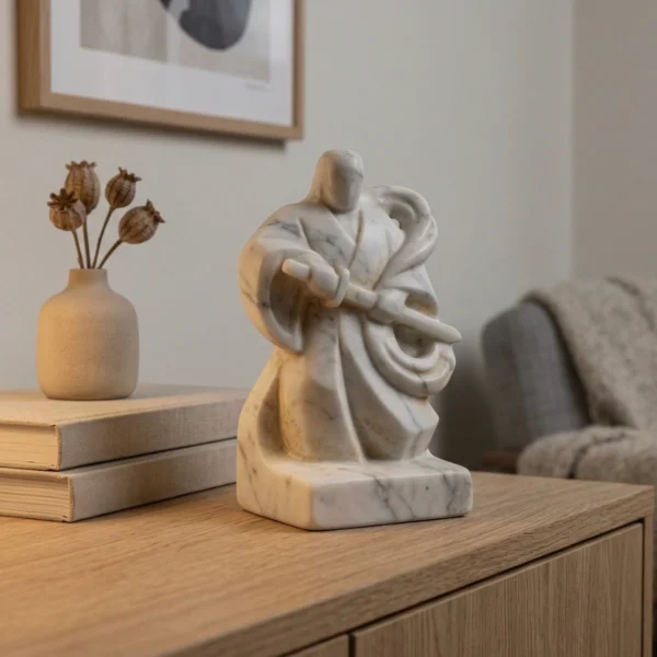 Susanoo Heykeli – Soğuk Döküm Mermer (Japon Mitolojisi)