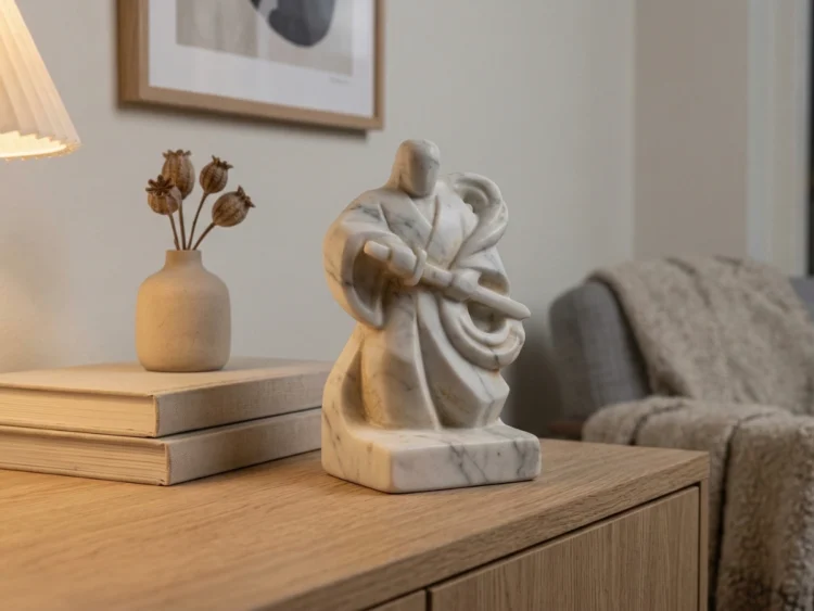 Susanoo Heykeli – Soğuk Döküm Mermer (Japon Mitolojisi)