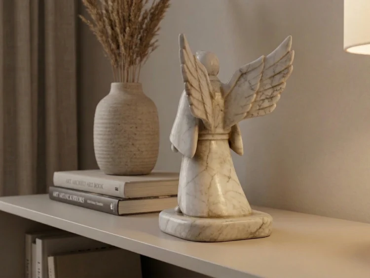 Tengu Heykeli – Soğuk Döküm Mermer (Japon Mitolojisi)