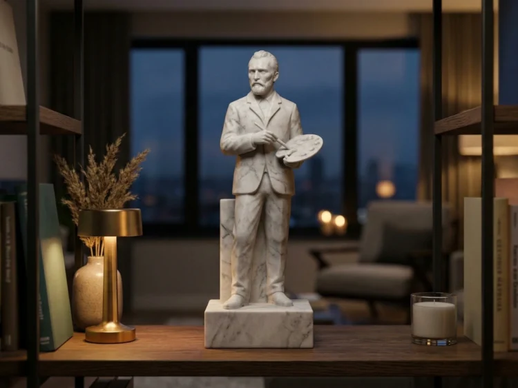 Vincent van Gogh Heykeli - Post-Empresyonist Sanatın Dehası