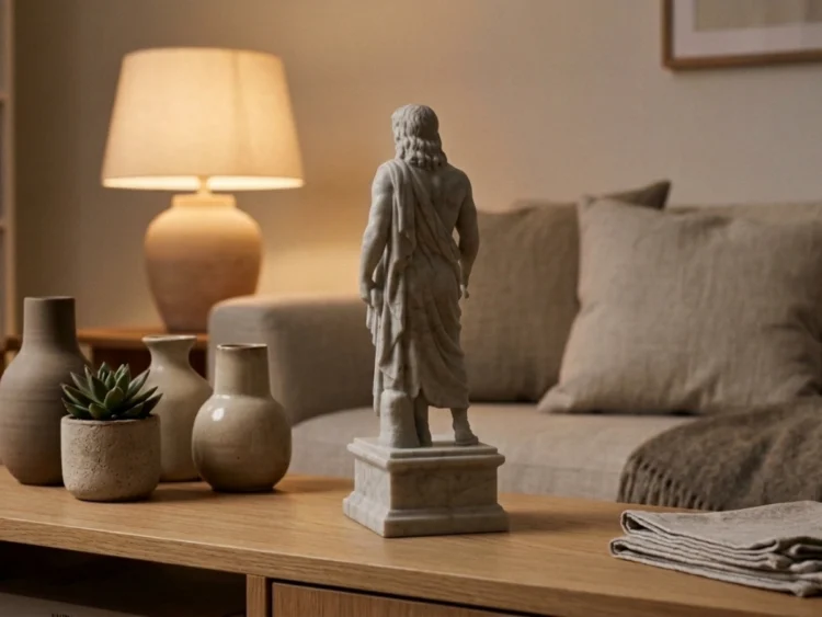 Zeus Heykeli – Soğuk Döküm Mermer